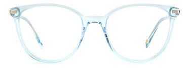 Premium Women Fossil Model Eyeglasses: Fos 7106 - Blue Crystal- SpecSMART Eye Clinic (Front View)